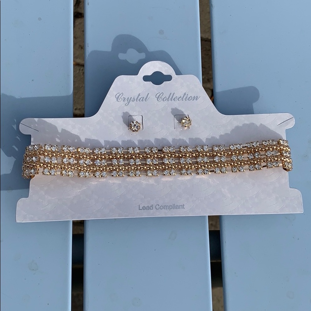 Brand new choker & earring set! ❤️